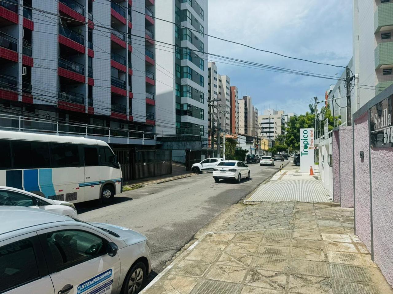 Praia De Ponta Verde Com Lavadora, Wi-Fi, Garagem - Quarto Andar Maceió Buitenkant foto
