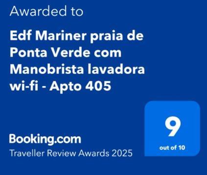 Praia De Ponta Verde Com Lavadora, Wi-Fi, Garagem - Quarto Andar Maceió Buitenkant foto